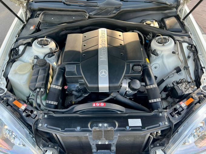 Подержанный Mercedes-Benz S-Class 350 IV (W220) Рестайлинг, 3.7 л, 2004 в Дубае от Saeed Auto Белый цвет. Японская | AUTO.AE