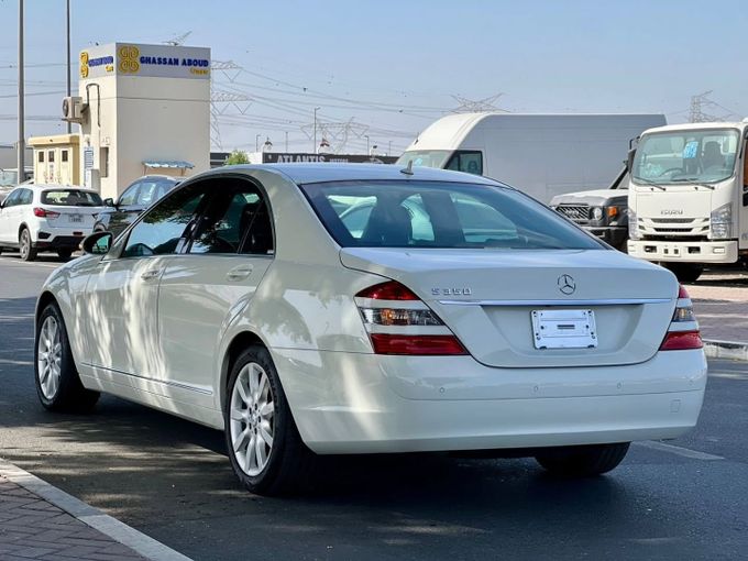 Подержанный Mercedes-Benz S-Class 350 V (W221), 3.5 л, 2008 в Дубае от Saeed Auto Белый цвет. Японская | AUTO.AE