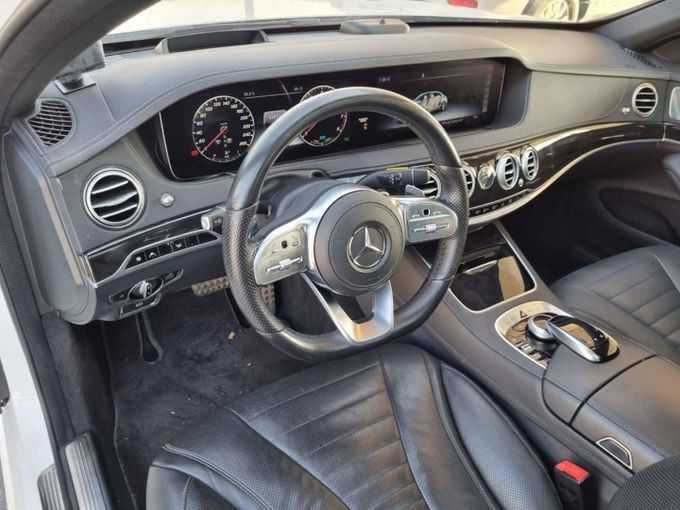 Подержанный Mercedes-Benz S-Class 450 4MATIC VII (W223), 3.0 л, 2020 в Дубае от Saeed Auto Белый цвет.  | AUTO.AE