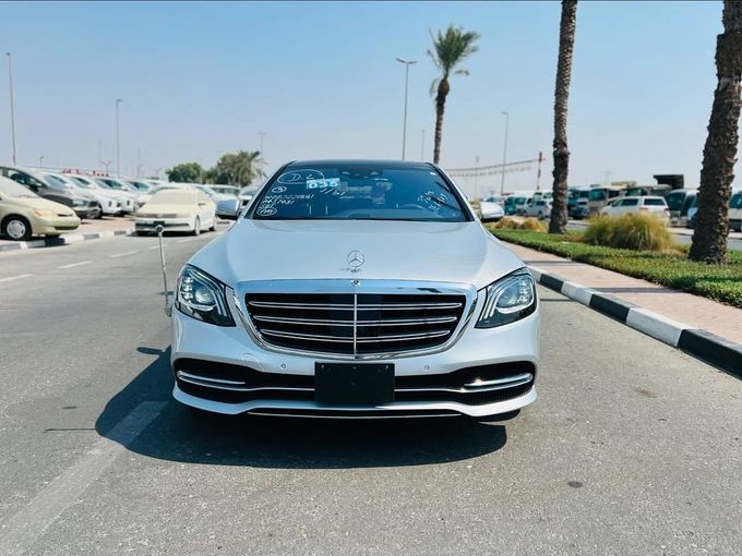 Подержанный Mercedes-Benz S-Class 450 VI (W222, C217) Рестайлинг, 3.0 л, 2019 в Дубае от Lakhani Motors Белый цвет. Японская | AUTO.AE