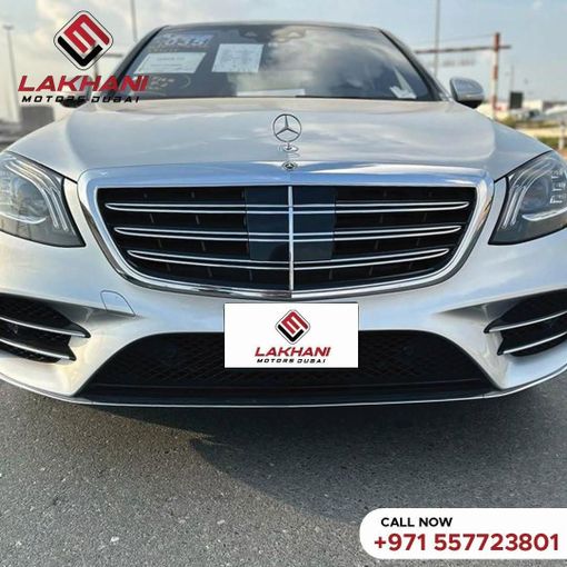 Used Mercedes-Benz S-Class 560 4MATIC VI (W222, C217) Facelift, 4.0 l, 2018 in Dubai by Lakhani Motors, White color. Japanese Specs | AUTO.AE
