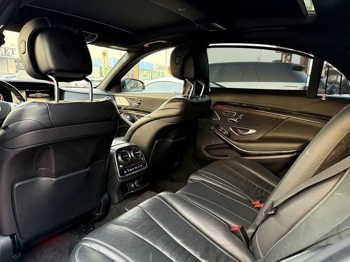 Used Mercedes-Benz S-Class 500 Long VI (W222, C217), 4.7 l, 2014 in Dubai by Shamil Motors, Black color. Japanese Specs | AUTO.AE