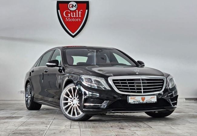 Подержанный Mercedes-Benz S-Class 400 Long VI (W222, C217), 3.0 л, 2015 в Дубае от Gulf Motors Черный цвет. GCC | AUTO.AE