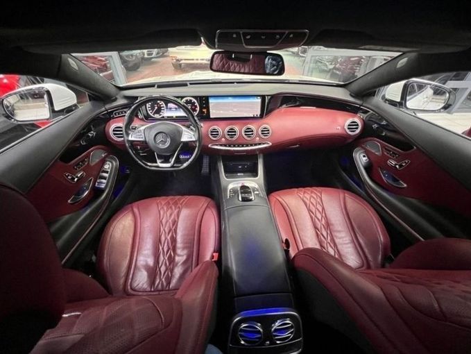 Подержанный Mercedes-Benz S-Class 500 VI (W222, C217), 4.7 л, 2016 в Дубае от Quatro Motors Белый цвет.  | AUTO.AE