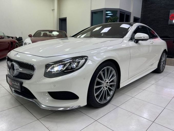 Подержанный Mercedes-Benz S-Class 500 VI (W222, C217), 4.7 л, 2016 в Дубае от Quatro Motors Белый цвет.  | AUTO.AE