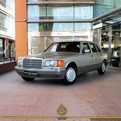Подержанный Mercedes-Benz S-Class 560 II (W126) Рестайлинг, 5.5 л, 1991 в Дубае от Q Motors Серебристый цвет.  | AUTO.AE