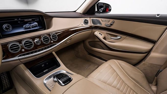 Подержанный Mercedes-Benz S-Class 500 VI (W222, C217), 4.7 л, 2017 в Дубае от Al Ain Class Motors Белый цвет. GCC | AUTO.AE