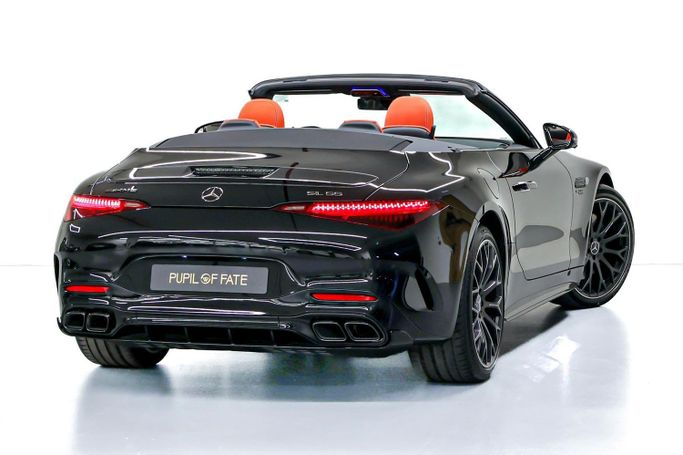 Новый Mercedes-Benz SL-Class AMG 55 AMG IV (R232), 4.0 л, 2023 в Дубае от PUPIL OF FATE MOTORS Черный цвет. GCC | AUTO.AE