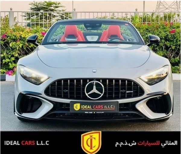 Новый Mercedes-Benz SL-Class AMG 55 AMG IV (R232), 4.0 л, 2024 в Дубае от Ideal Cars LLC Серый цвет. GCC | AUTO.AE