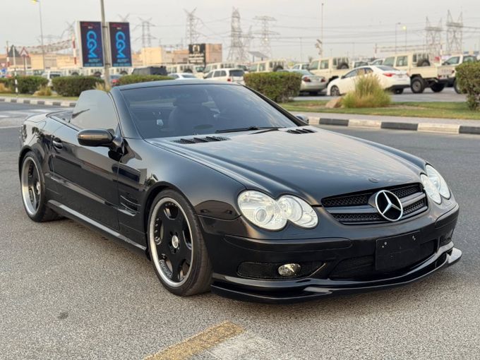 Used Mercedes-Benz SL-Class 350 Sequentronic V (R230), 3.7 l, 2004 in Dubai by Saeed Auto, Black color. Japanese Specs | AUTO.AE