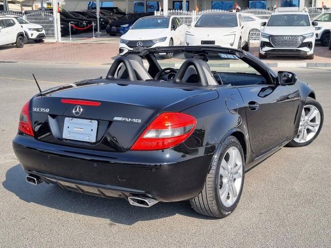Подержанный Mercedes-Benz SLK-Class 350 III (R172), 3.5 л, 2011 в Дубае от Saeed Auto Черный цвет. Японская | AUTO.AE