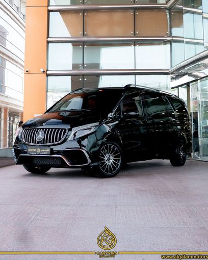 Used Mercedes-Benz V-Class 250 II, 2.0 l, 2020 in Dubai by Q Motors, Black color. GCC Specs | AUTO.AE