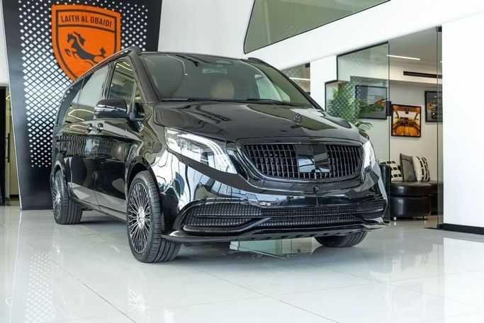 New Mercedes-Benz V-Class 300 III (W447) Facelift 2, 2.0 l, 2025 in Dubai by Laith Alobaidi Motors, Black color. GCC Specs | AUTO.AE