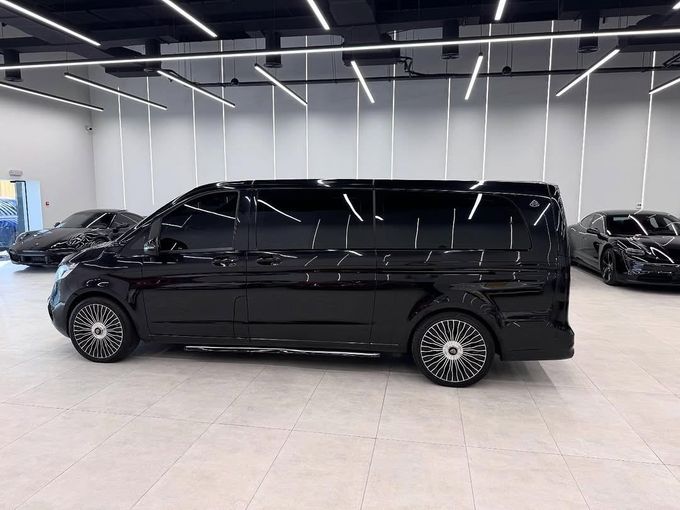 Used Mercedes-Benz V-Class 250 III (W447) Facelift 2, 1.9 l, 2023 in Dubai by GCC Super Motors, Black color. GCC Specs | AUTO.AE