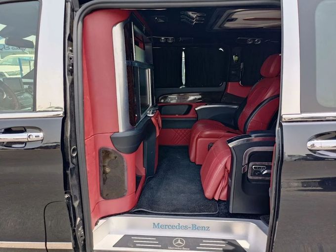 New Mercedes-Benz Vito 121 L2 III (W447), 2.0 l, 2022 in Dubai by SK Motors, Black color. GCC Specs | AUTO.AE