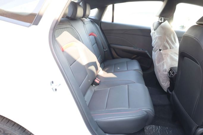 New MG 5 II, 1.5 l, 2025 in Dubai by JES Motors, White color.  | AUTO.AE