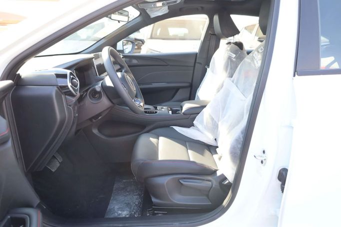 New MG 5 II, 1.5 l, 2025 in Dubai by JES Motors, White color.  | AUTO.AE