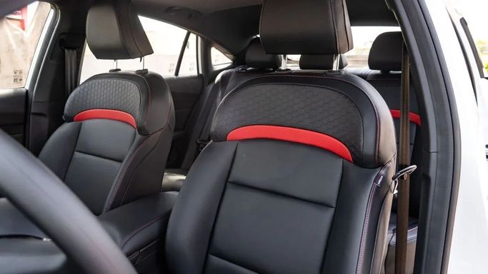 New MG 5 II Facelift, 1.5 l, 2025 in Dubai by Altass Motors, White color. Other | AUTO.AE