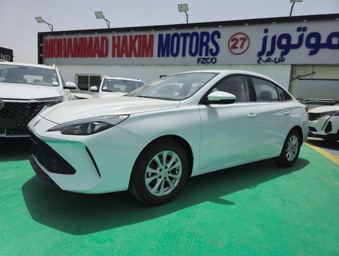 New MG 5 II Facelift, 1.5 l, 2024 in Dubai by Mohamed Hakim Motors, White color. Other | AUTO.AE