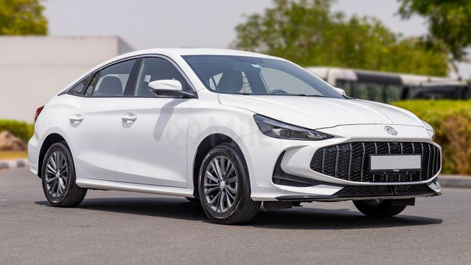 Новый MG 5 II Рестайлинг, 1.5 л, 2025 в Дубае от Milele Белый цвет. Other | AUTO.AE