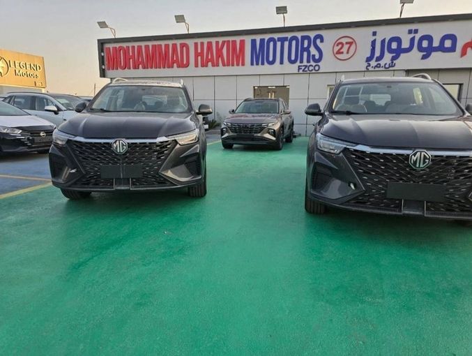 New MG RX5 II, 1.5 l, 2024 in Dubai by Mohamed Hakim Motors, Black color. GCC Specs | AUTO.AE