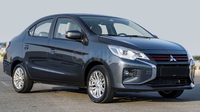 New Mitsubishi Attrage I Facelift, 1.2 l, 2024 in Dubai by Milele, Grey color. Other | AUTO.AE
