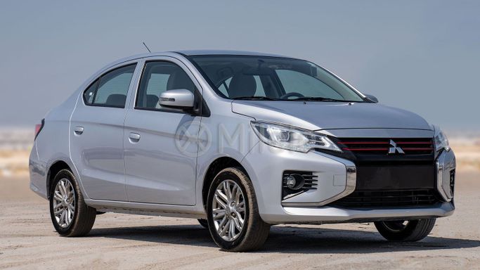 New Mitsubishi Attrage I Facelift, 1.2 l, 2024 in Dubai by Milele, Silver color. Other | AUTO.AE
