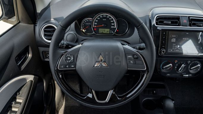 New Mitsubishi Attrage I Facelift, 1.2 l, 2024 in Dubai by Milele, Silver color. Other | AUTO.AE