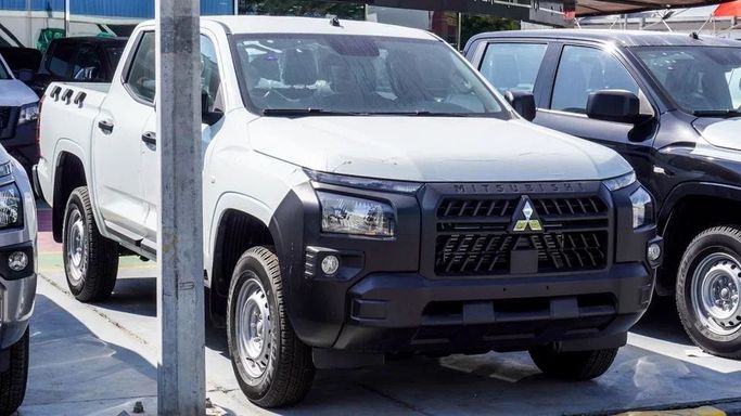 New Mitsubishi L200 VI, 2.4 l, 2024 in Dubai by High Line Auto, White color. Other | AUTO.AE