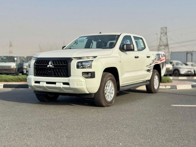 New Mitsubishi L200 VI, 2.4 l, 2025 in Dubai by Mohamed Hakim Motors, White color. GCC Specs | AUTO.AE