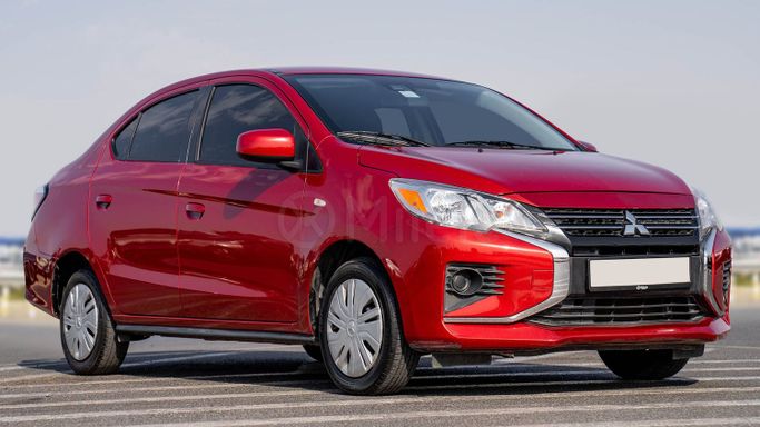 Подержанный Mitsubishi Mirage VI Рестайлинг 2, 1.2 л, 2024 в Дубае от Milele Красный цвет. Other | AUTO.AE