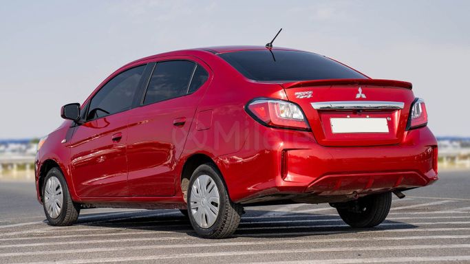 Подержанный Mitsubishi Mirage VI Рестайлинг 2, 1.2 л, 2024 в Дубае от Milele Красный цвет. Other | AUTO.AE
