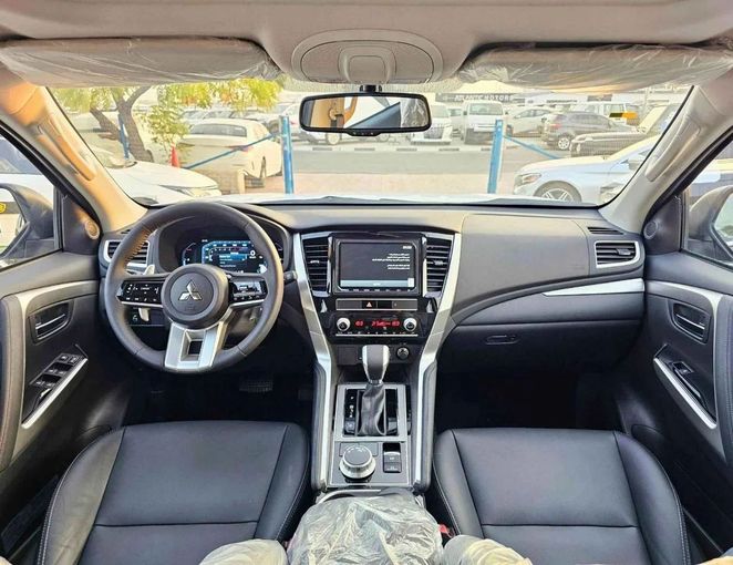 New Mitsubishi Montero Sport III Facelift, 3.0 l, 2025 in Dubai by SK Motors, Black color. GCC Specs | AUTO.AE