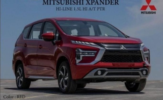 New Mitsubishi Xpander I Facelift, 1.5 l, 2024 in Dubai by Mohamed Hakim Motors, Red color. GCC Specs | AUTO.AE