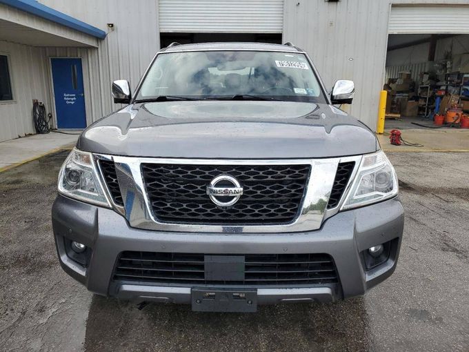 Подержанный Nissan Armada II, 5.6 л, 2019 в Дубае от Best Time Motorcycles Серебристый цвет. Американская | AUTO.AE