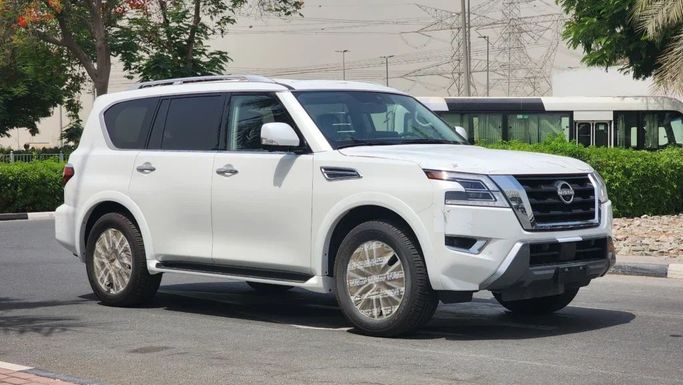 Новый Nissan Armada II Рестайлинг, 5.6 л, 2024 в Дубае от Alwan Global Cars Белый цвет. Other | AUTO.AE