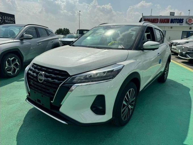 New Nissan Kicks I Facelift, 1.6 l, 2023 in Dubai by Mohamed Hakim Motors, White color. Other | AUTO.AE
