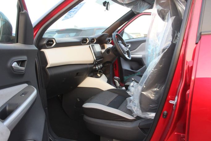 New Nissan Magnite I, 1.0 l, 2023 in Dubai by MENAMOTORS, Red color. Other | AUTO.AE