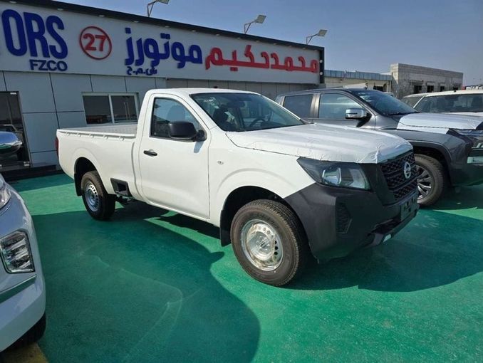 New Nissan Navara (Frontier) IV (D23), 2.3 l, 2024 in Dubai by Mohamed Hakim Motors, White color. Japanese Specs | AUTO.AE