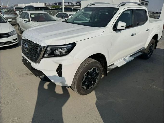 New Nissan Navara (Frontier) IV (D23), 2.5 l, 2023 in Dubai by Mohamed Hakim Motors, White color. GCC Specs | AUTO.AE