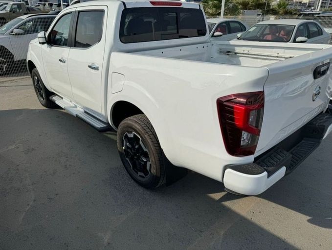 New Nissan Navara (Frontier) IV (D23), 2.5 l, 2023 in Dubai by Mohamed Hakim Motors, White color. GCC Specs | AUTO.AE