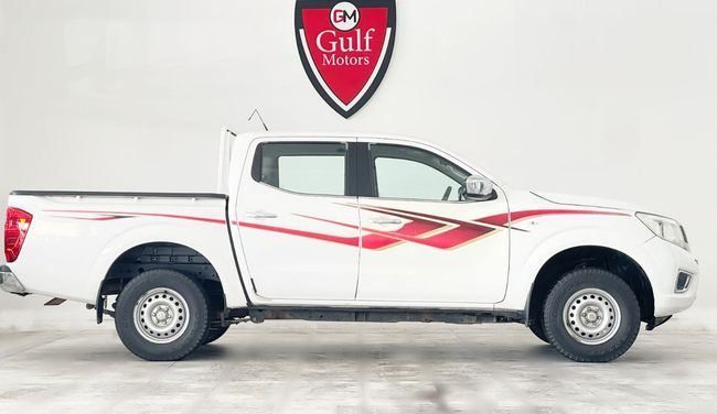 Used Nissan Navara (Frontier) IV (D23), 2.5 l, 2016 in Dubai by Gulf Motors, White color. GCC Specs | AUTO.AE