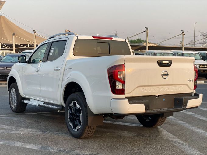 New Nissan Navara (Frontier) IV (D23), 2.5 l, 2025 in Dubai by MENAMOTORS, White color. Other | AUTO.AE