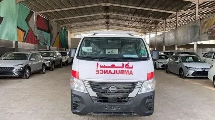 New Nissan NV350 Caravan I Facelift, 2.5 l, 2023 in Dubai by Mohamed Hakim Motors, White color. GCC Specs | AUTO.AE