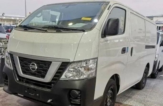 New Nissan NV350 Caravan I Facelift, 2.5 l, 2023 in Dubai by Mohamed Hakim Motors, White color. GCC Specs | AUTO.AE