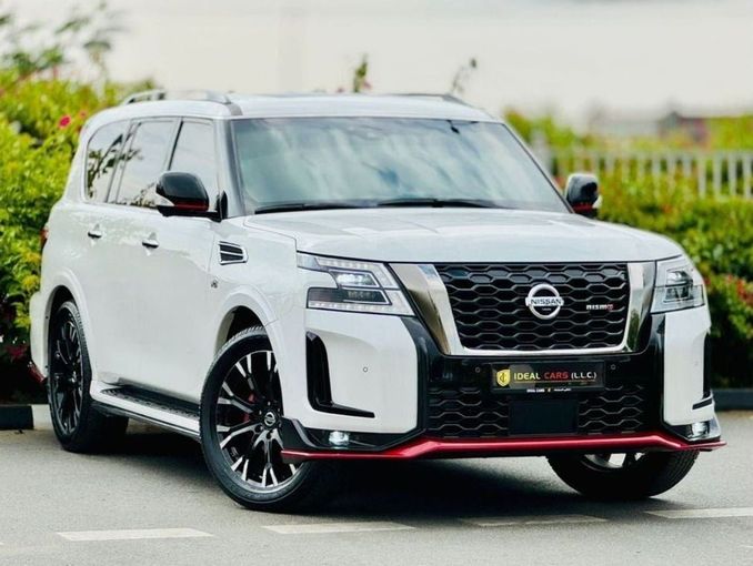 Подержанный Nissan Patrol VI (Y62) Рестайлинг 2, 5.6 л, 2021 в Дубае от Ideal Cars LLC Белый цвет. GCC | AUTO.AE