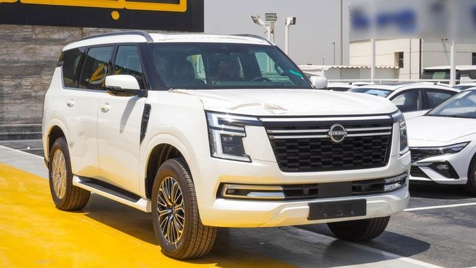 Новый Nissan Patrol VII (Y63), 3.5 л, 2025 в Дубае от Najem Motors Белый цвет. GCC | AUTO.AE