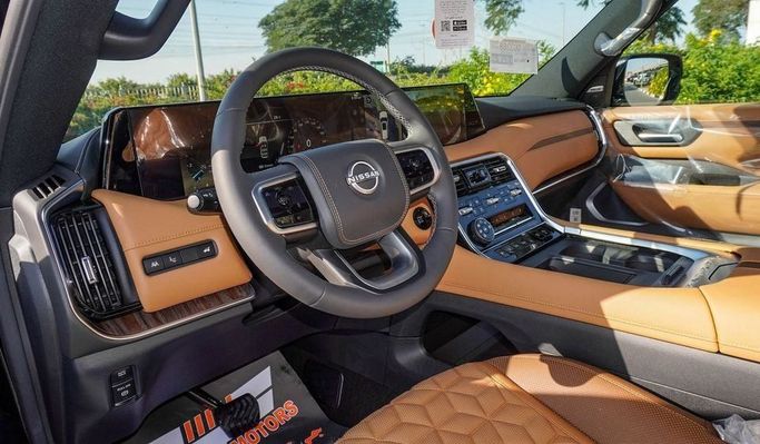 Новый Nissan Patrol VII (Y63), 3.8 л, 2025 в Дубае от Najem Motors Черный цвет. GCC | AUTO.AE