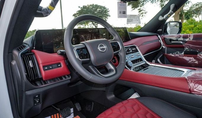 Новый Nissan Patrol VII (Y63), 3.8 л, 2025 в Дубае от Najem Motors Белый цвет. GCC | AUTO.AE