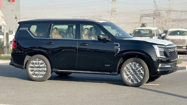 Новый Nissan Patrol VII (Y63), 3.5 л, 2025 в Дубае от Falcons GT Motors FZCO Черный цвет. GCC | AUTO.AE